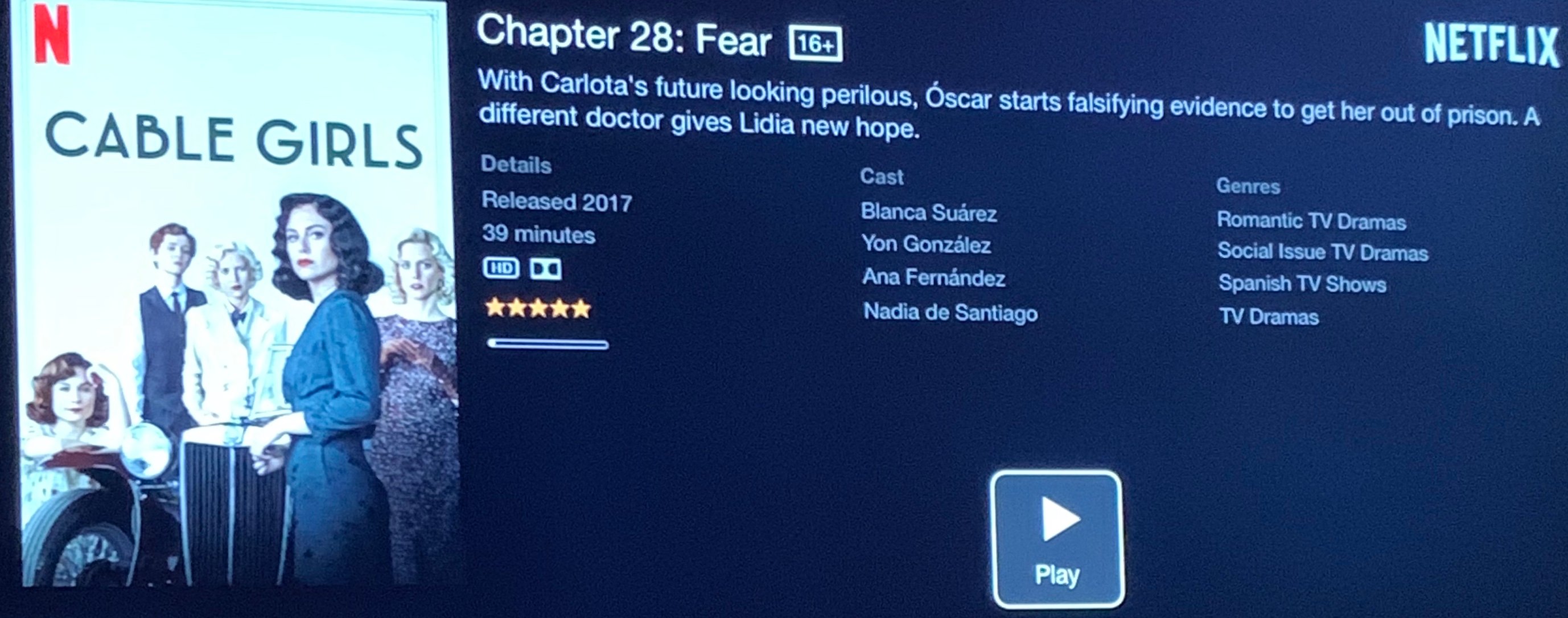 Cable Girls is made in Madrid, Spain. Even These Spanish Soap Opera Characters Have FEAR