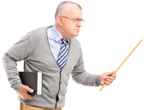 Angry Old White Man Still Trying to Dictate in a Hierarchy