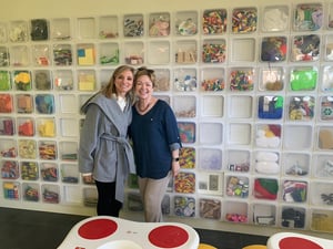 Cate Heroman, Makerspace Guru and author of Making and Tinkering, came to train our team at English for Fun in 2019.